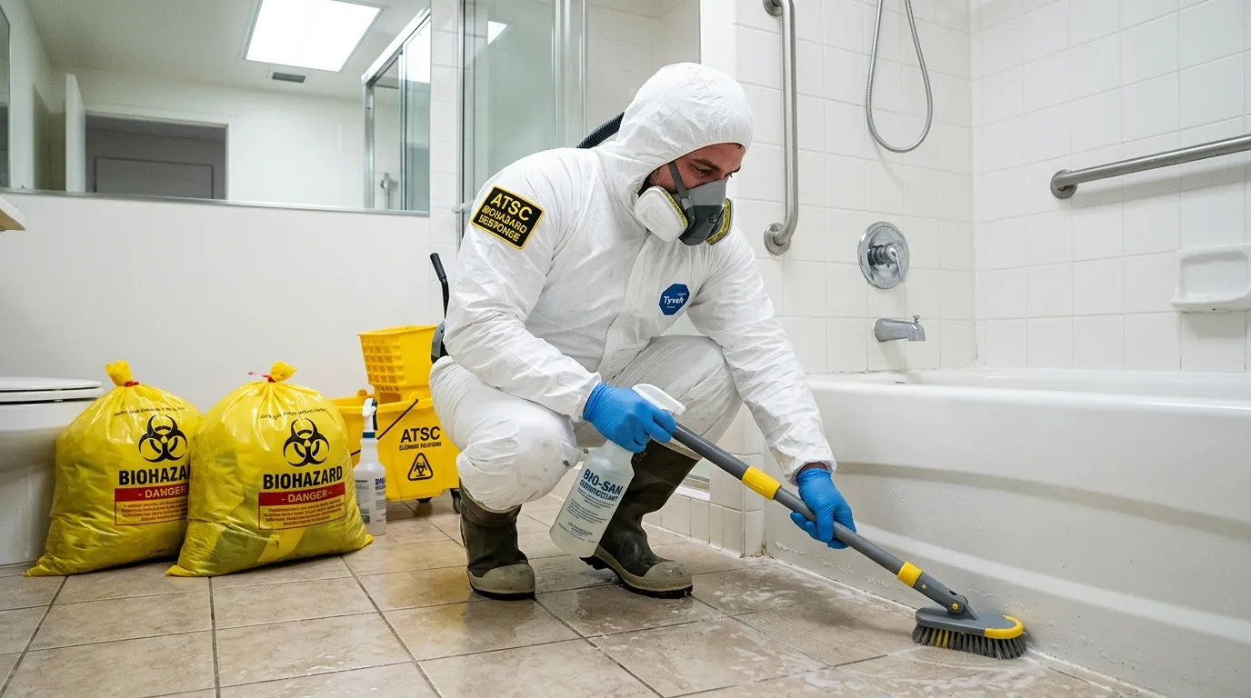 Decontamination equipment deployed for Blood Cleanup in Lutz